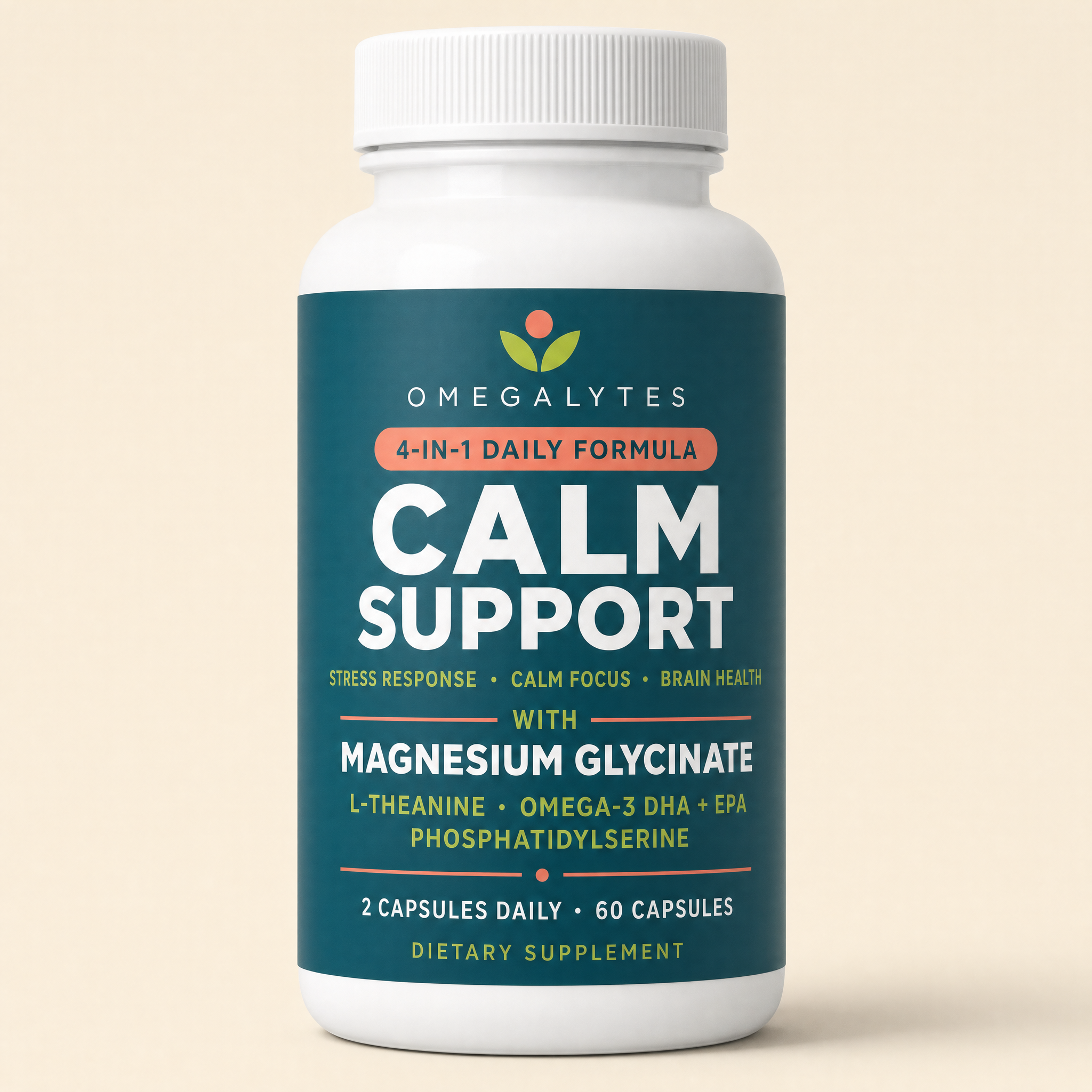 Omegalytes calm support bottle