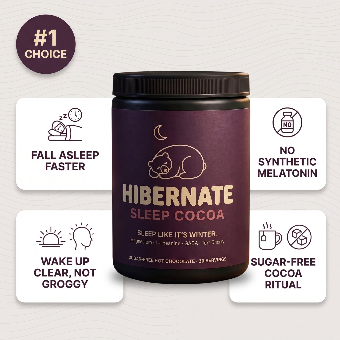 Hibernate #1 choice benefits